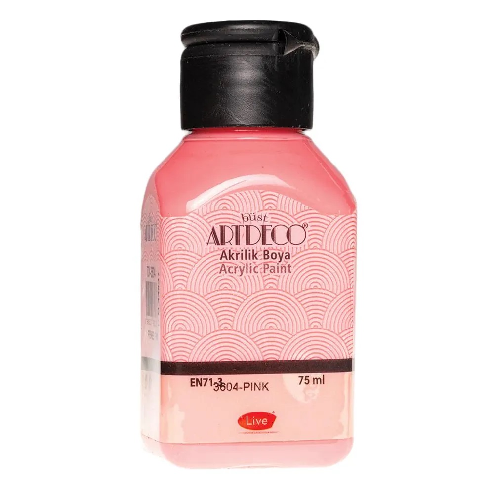 Artdeco 75ml Ακρυλικό Χρώμα Pink 3604 - 16533