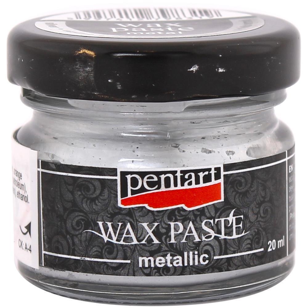Πατίνα Wax Paste Metallic 20ml – Silver - 3019