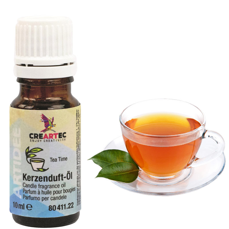 Creartec Άρωμα για Κερί - Tea Time - 10ml - 17841