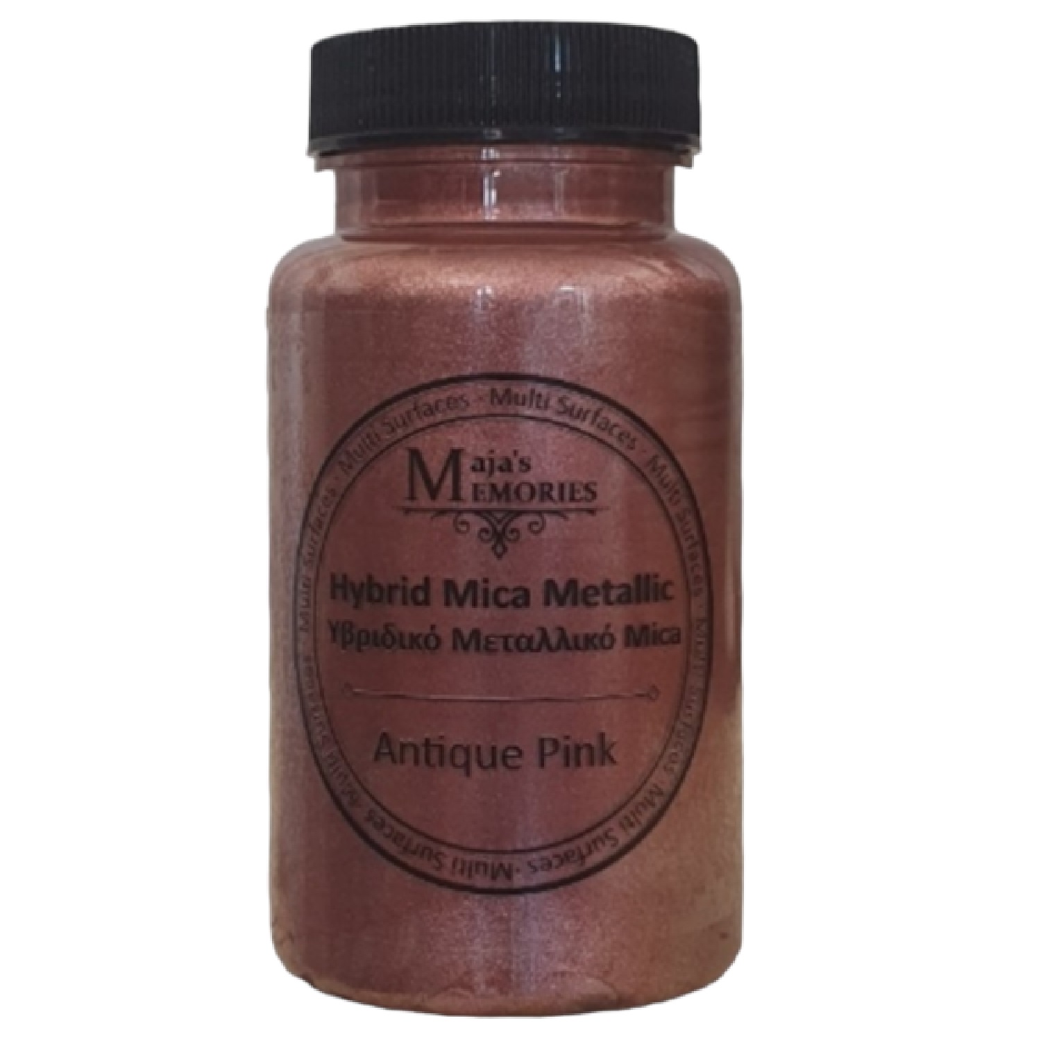 Υβριδικό Μεταλλικό Mica 120ml, Antique Pink - 10842