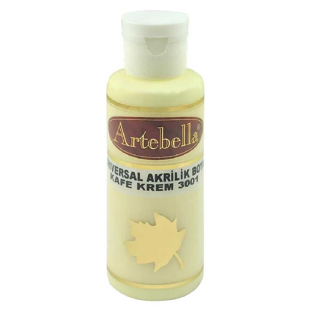 Artebella Ακρυλικό Χρώμα Universal - 3001 Coffee Cream - 130ml - 2097