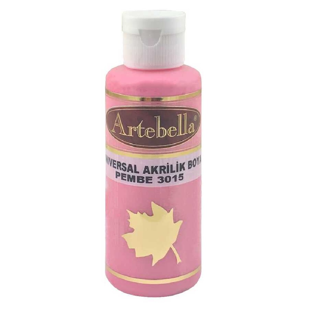Artebella Ακρυλικό Χρώμα Universal - 3015 Pink - 130ml - 11054