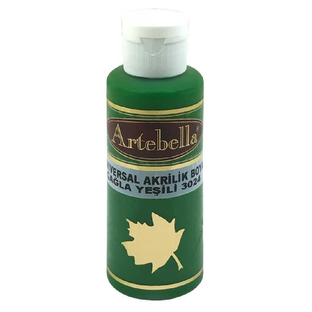 Artebella Ακρυλικό Χρώμα Universal - 3024 Almond Green - 130ml - 2041