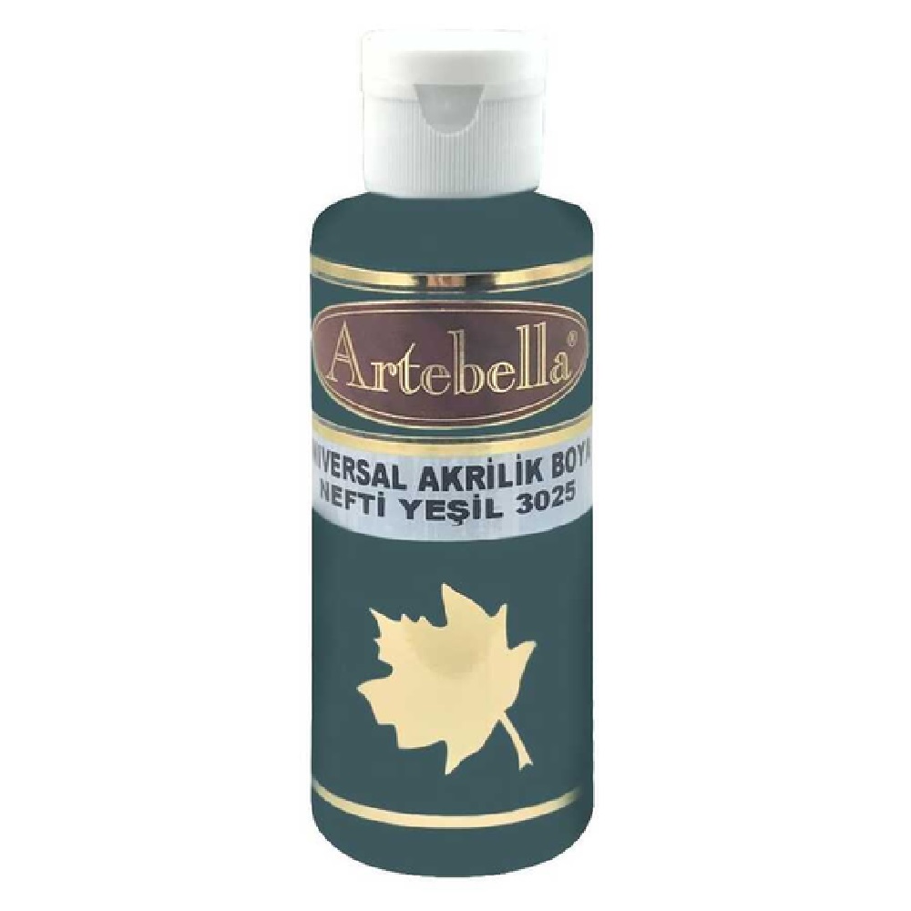 Artebella Ακρυλικό Χρώμα Universal - 3025 Naphtha Green - 130ml - 2037