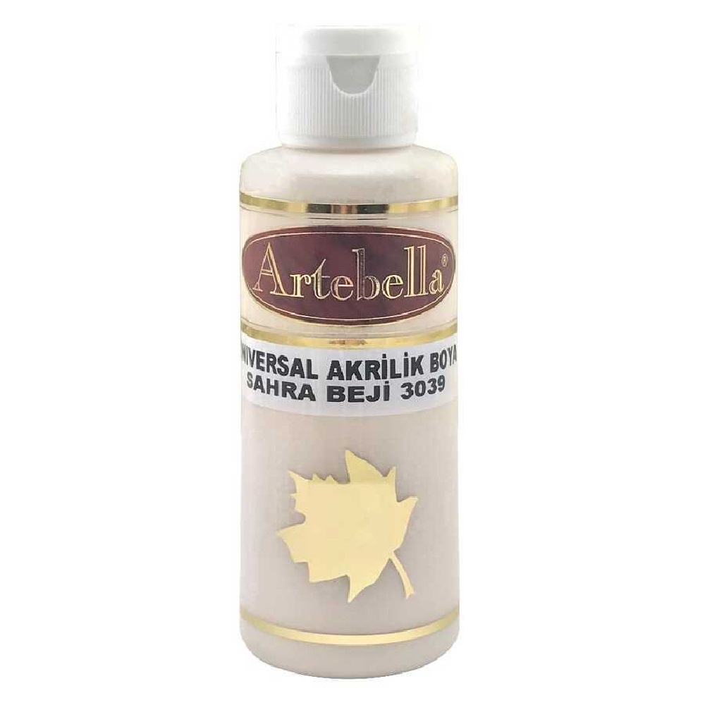 Artebella Ακρυλικό Χρώμα Universal - 3039 Sahara Beige- 130ml - 11070
