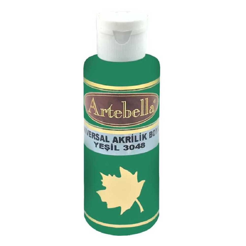 Artebella Ακρυλικό Χρώμα Universal - 3048 Green - 130ml - 11076