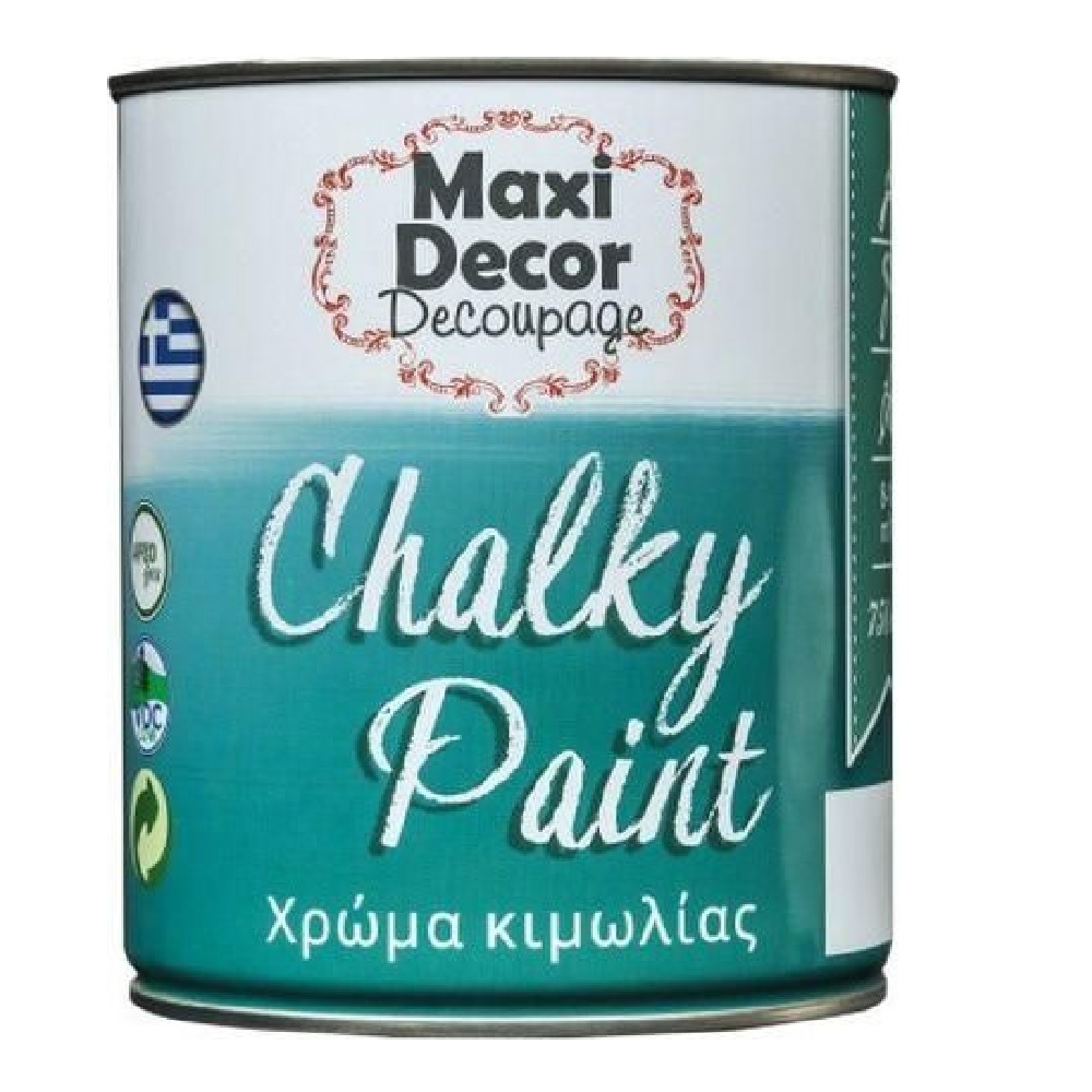 Χρώμα κιμωλίας καφε κόκκινο Maxi decor - 16921