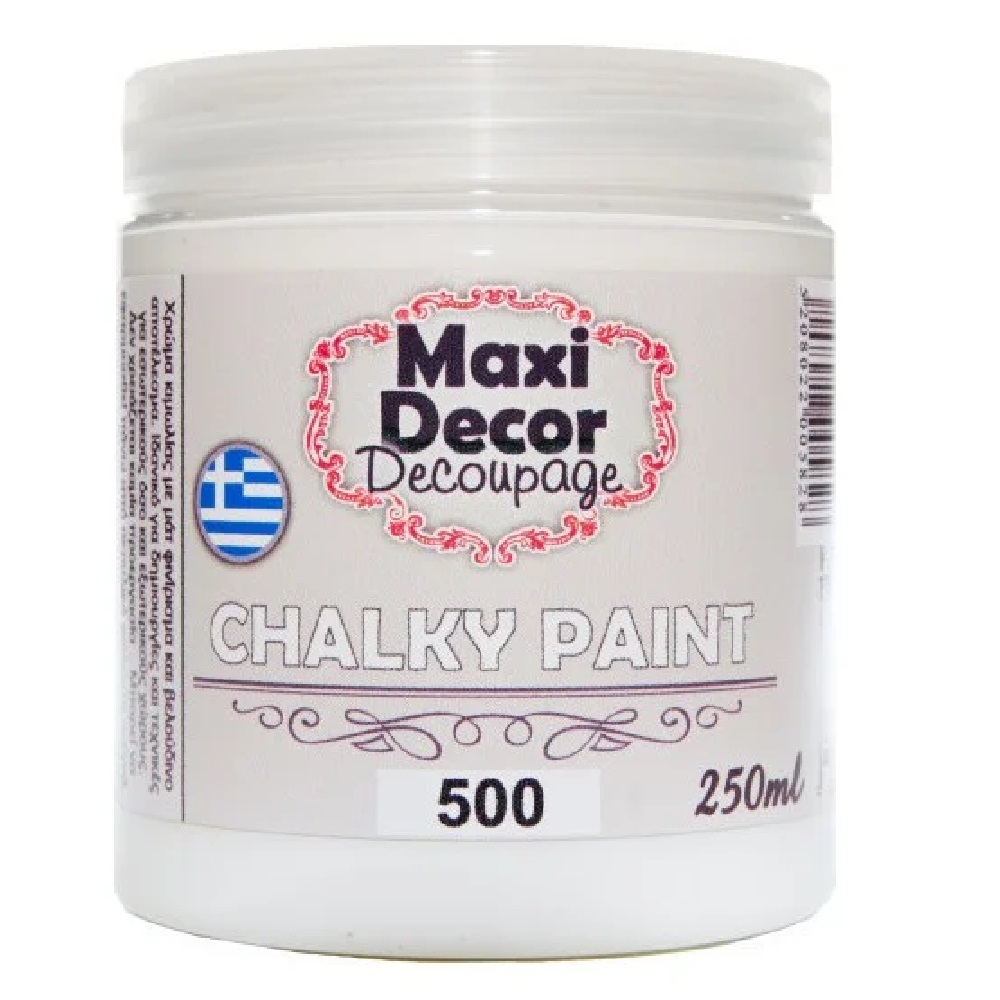 Χρώμα κιμωλίας λευκό Maxi decor - 9708