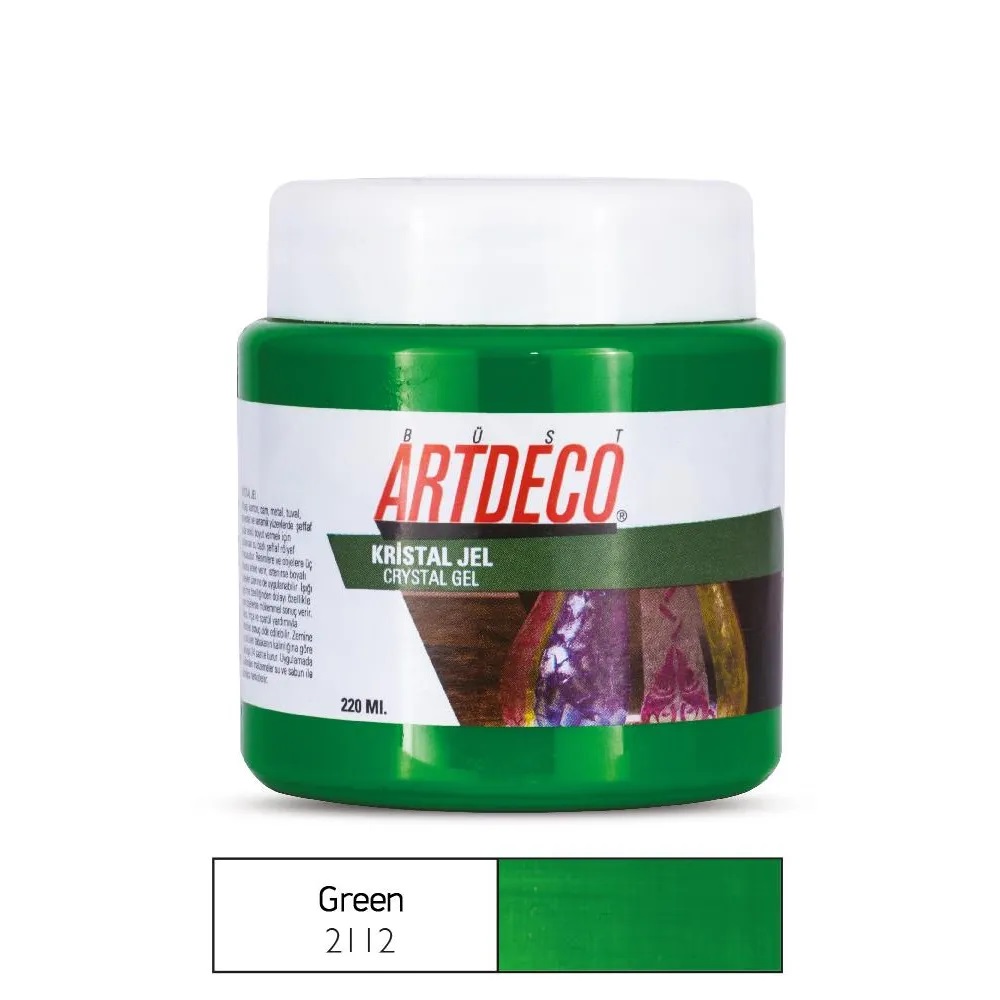Crystal Gel Πράσσινο Artdeco 220ml - 16015