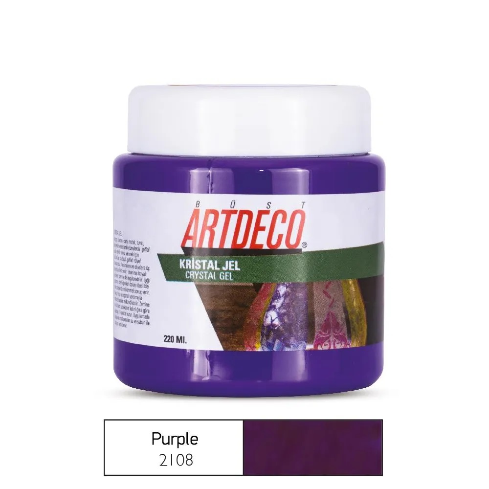 Crystal Gel Purple Artdeco 220ml