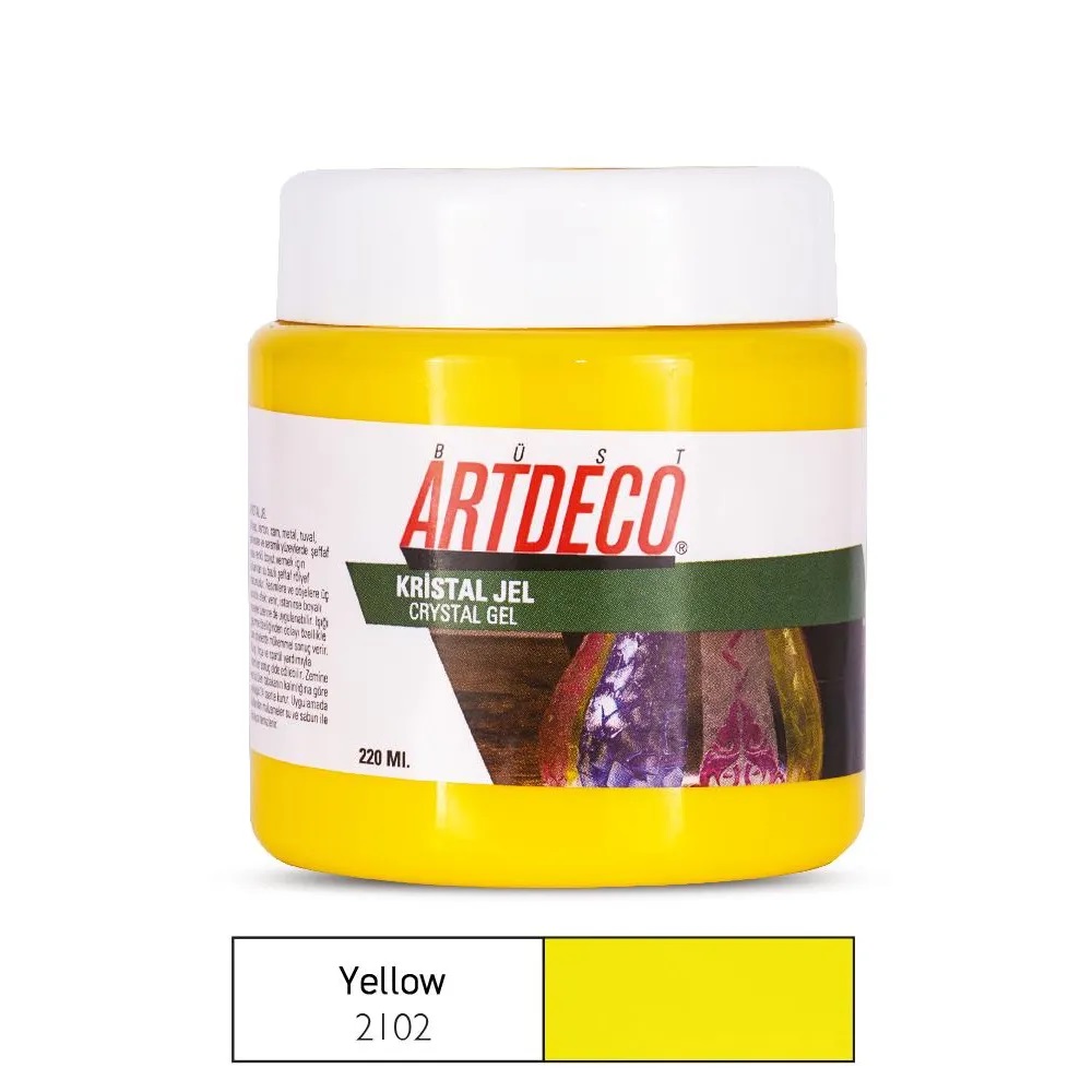 Crystal Gel Κίτρινο Artdeco 220ml