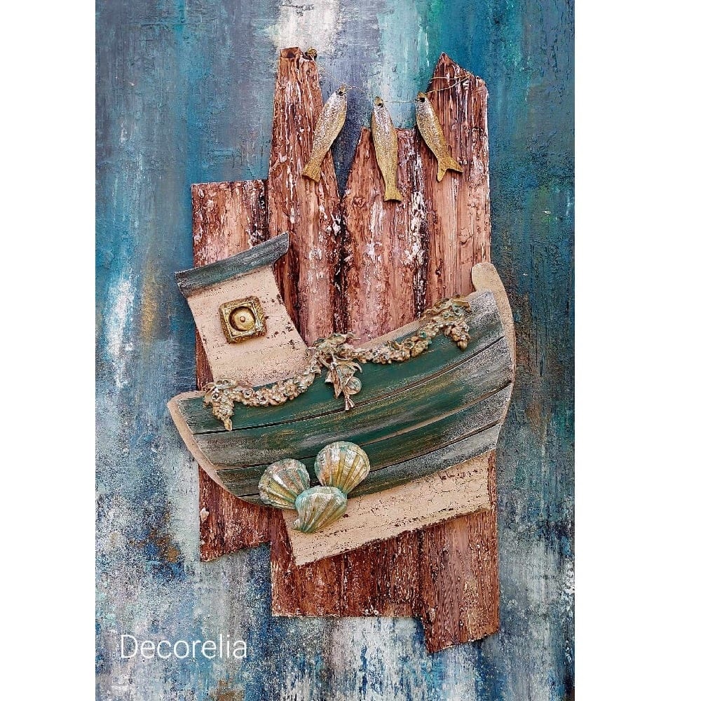  Boat on canvas size 40X60 - 17042