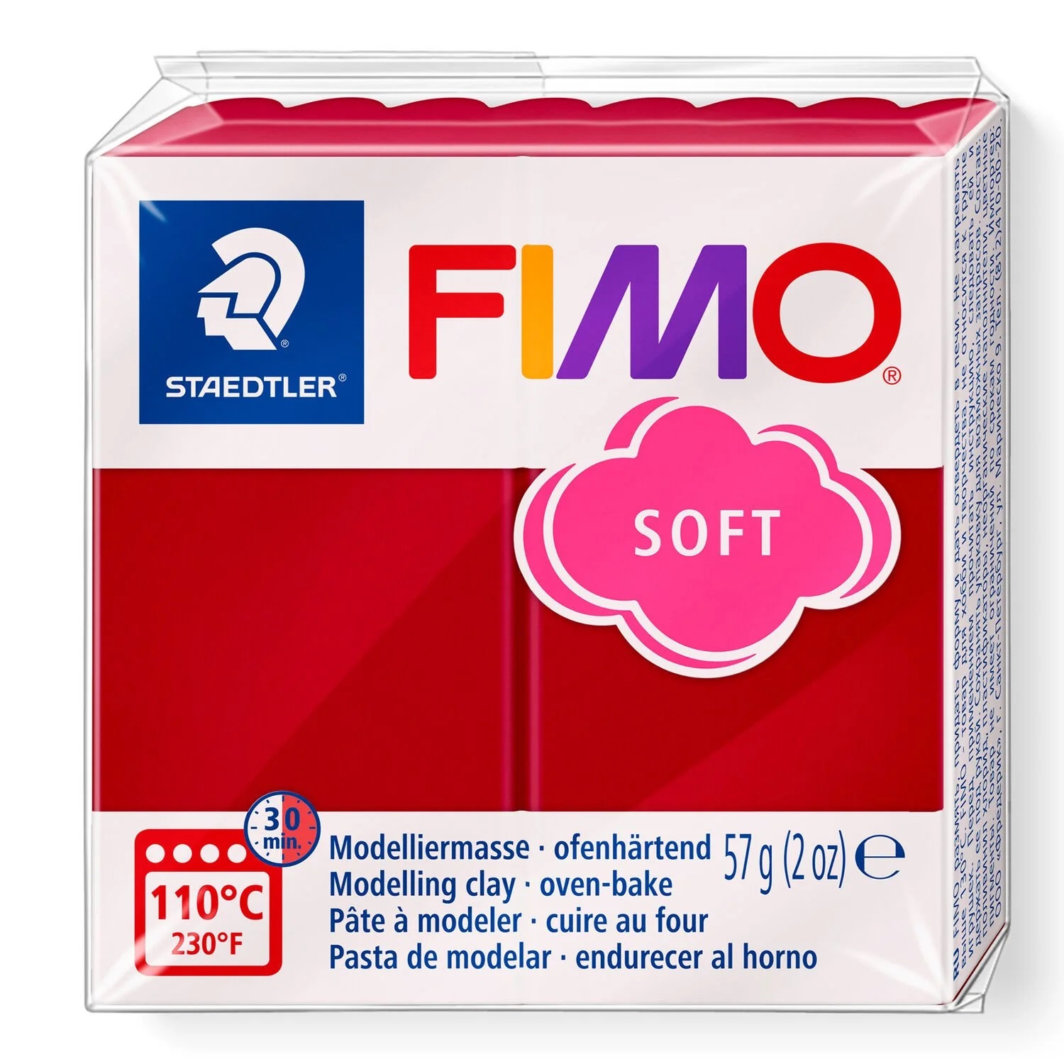 FIMO® soft 8020-26 cherry red - 16936