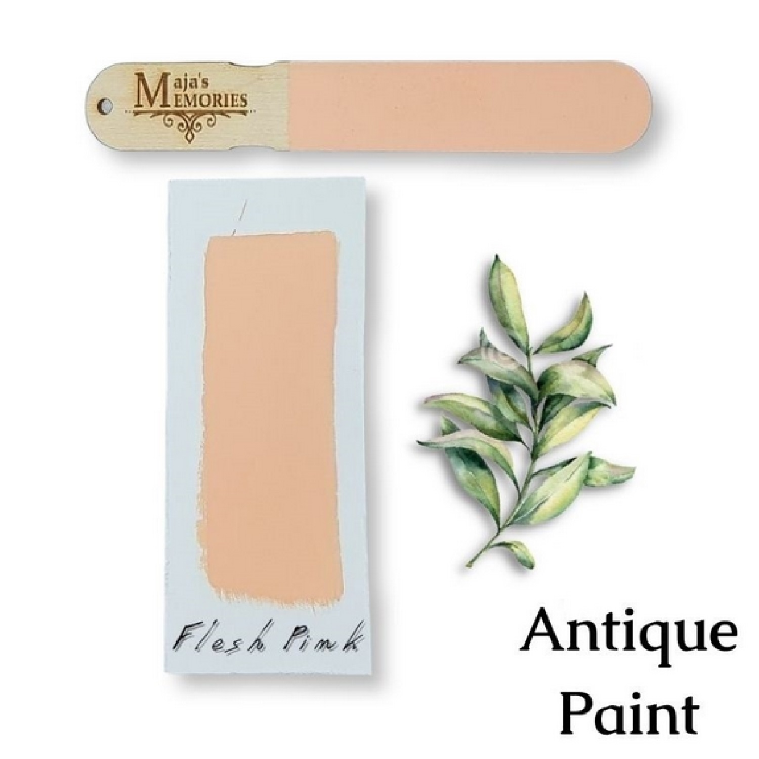 Χρώμα-εφέ πατίνας Antique Paint Maja’s Memories, 150ml, Flesh pink - 4957