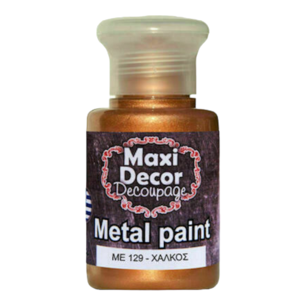 Μεταλλικό χρώμα 60ml Maxi Decor Χαλκός - 14890