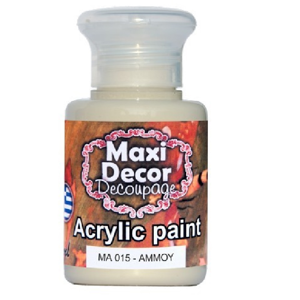 Ακρυλικό Χρώμα Maxi Decor Άμμου ΜΑ015 - 12446