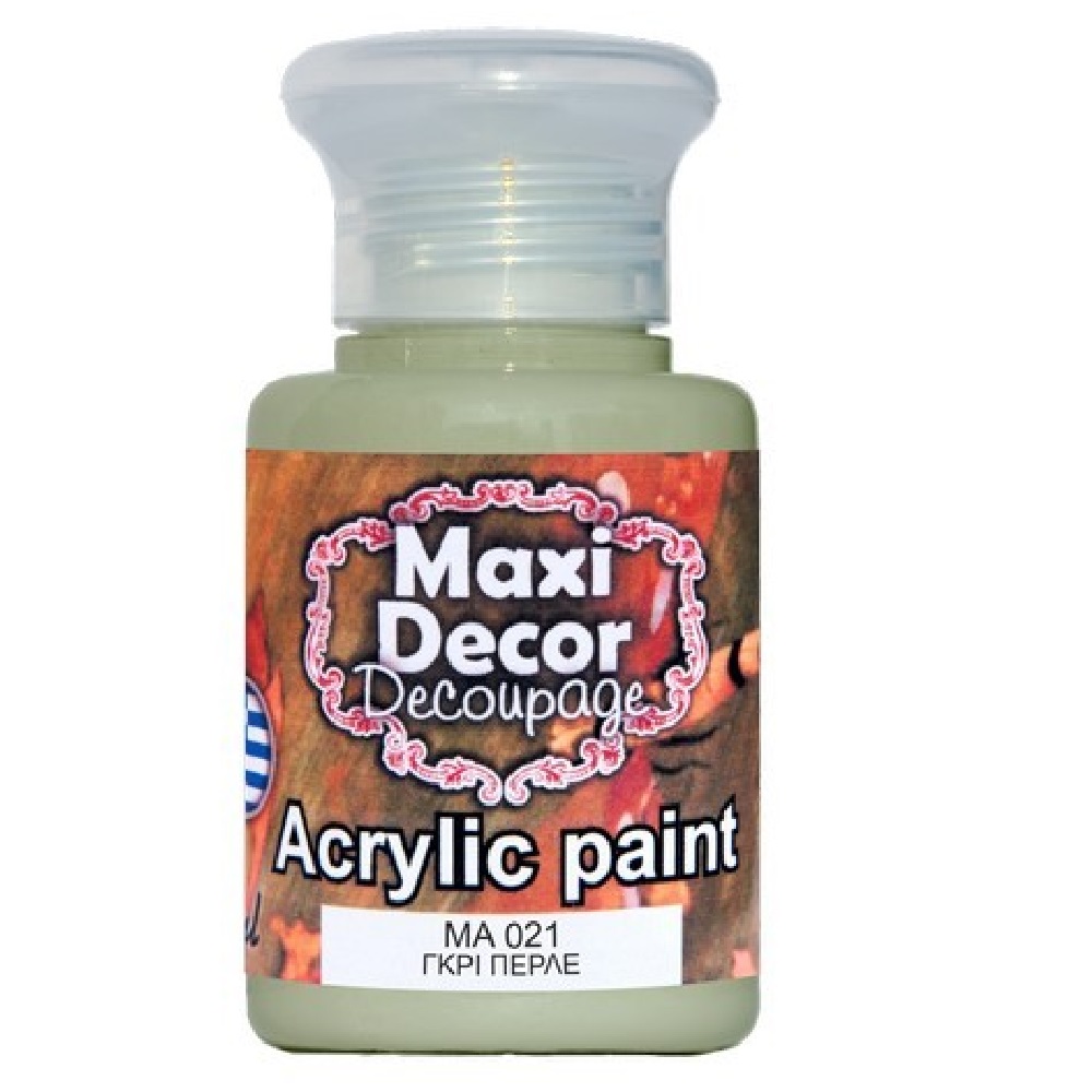 Ακρυλικό Χρώμα Maxi Decor Γκρί περλέ ΜΑ021 - 12470