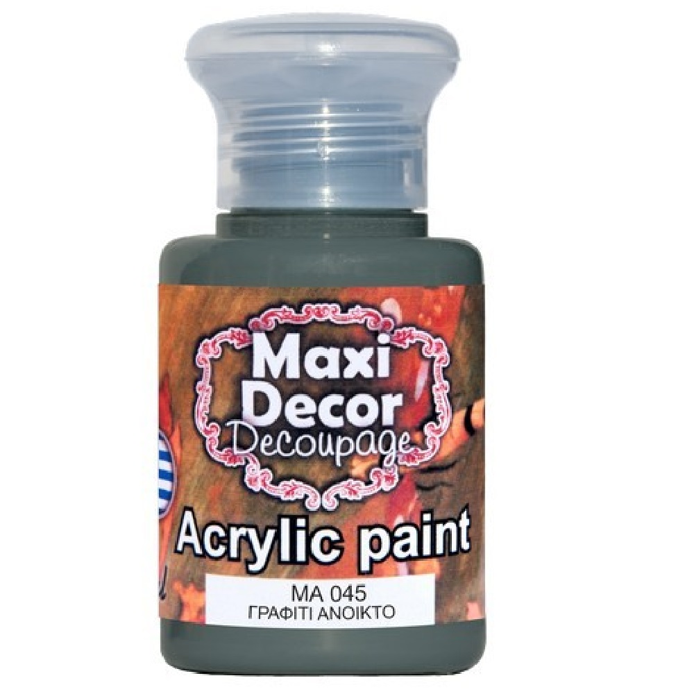 Ακρυλικό Χρώμα Maxi Decor Γραφίτι ανοικτό ΜΑ045 - 12558