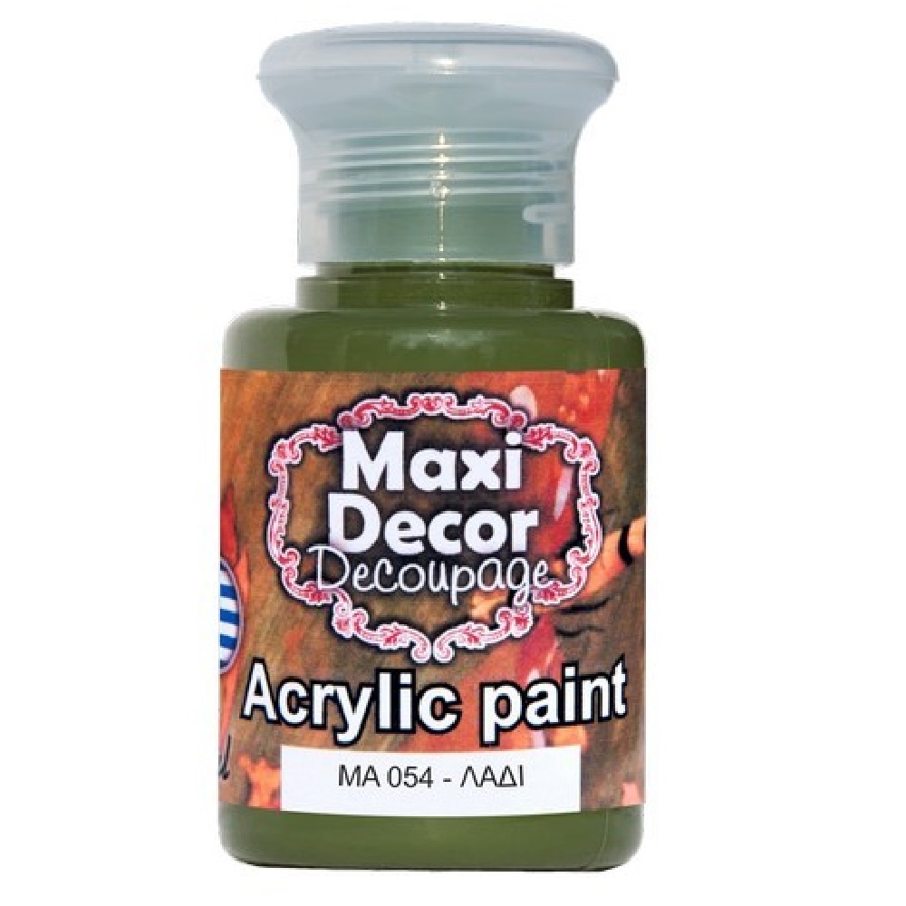 Ακρυλικό Χρώμα Maxi Decor Λαδί ΜΑ054 - 12590