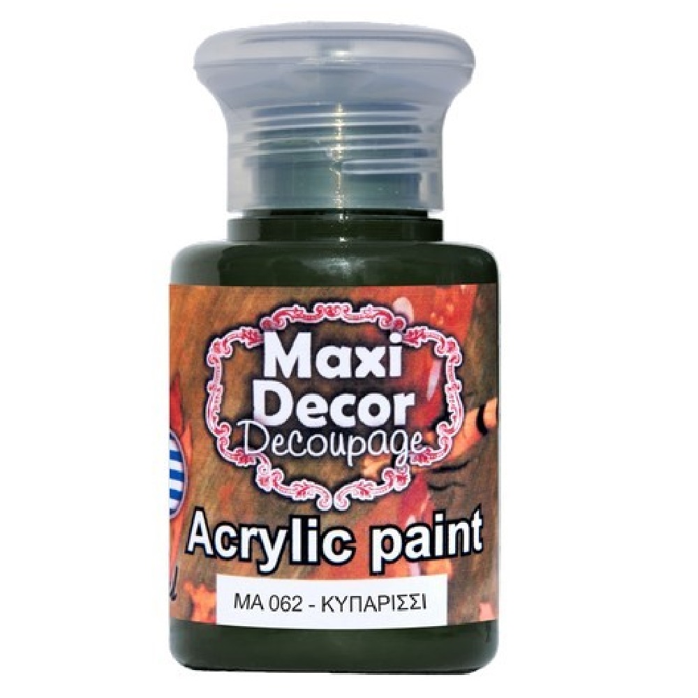 Ακρυλικό Χρώμα Maxi Decor Κυπαρισσί ΜΑ062 - 12622