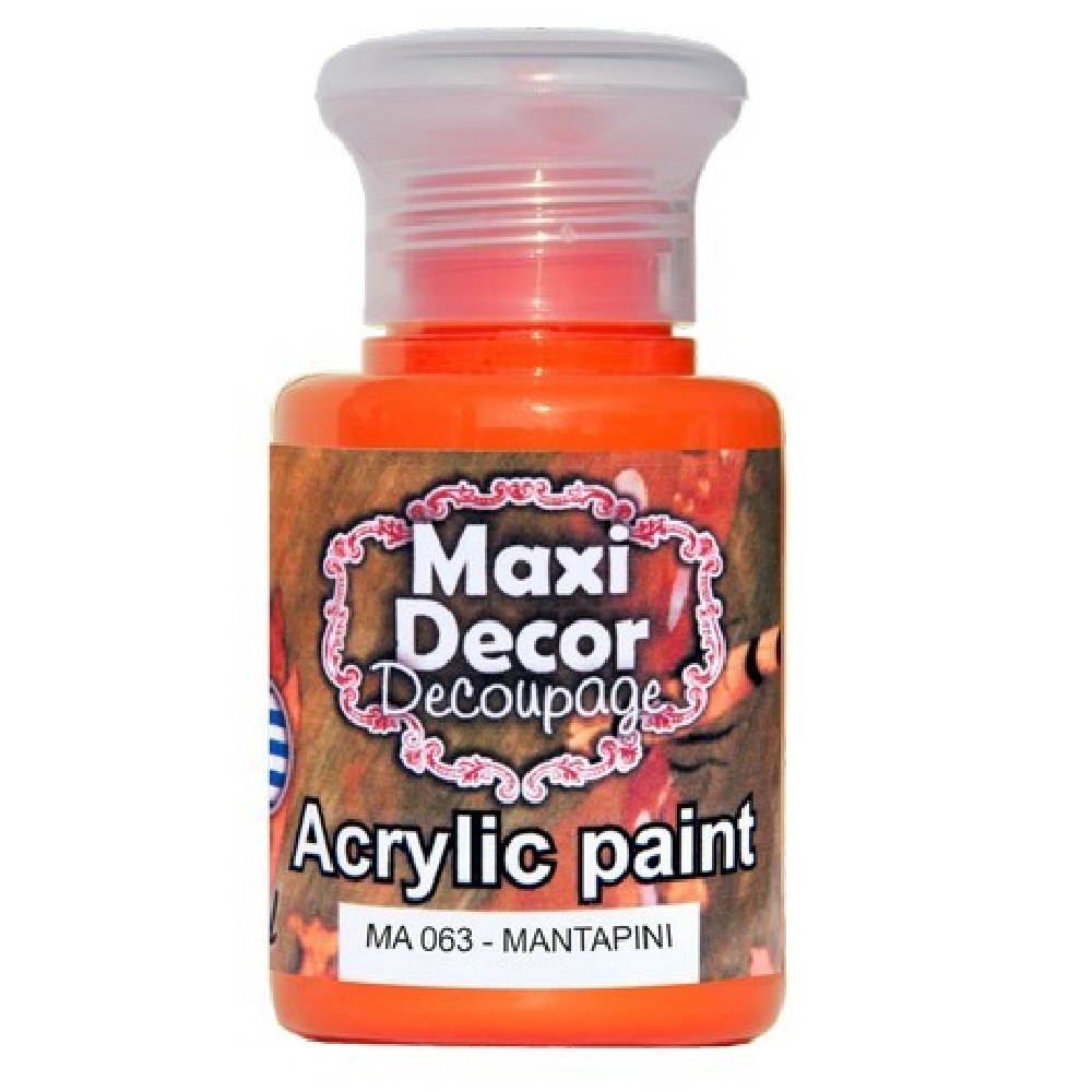 Ακρυλικό Χρώμα Maxi Decor Μανταρινί ΜΑ063 - 12626