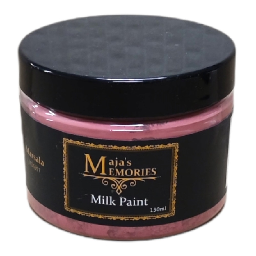 Χρώμα Παλαίωσης Milk Paint Marsala Red Maja’s Memories 150ml - 1871