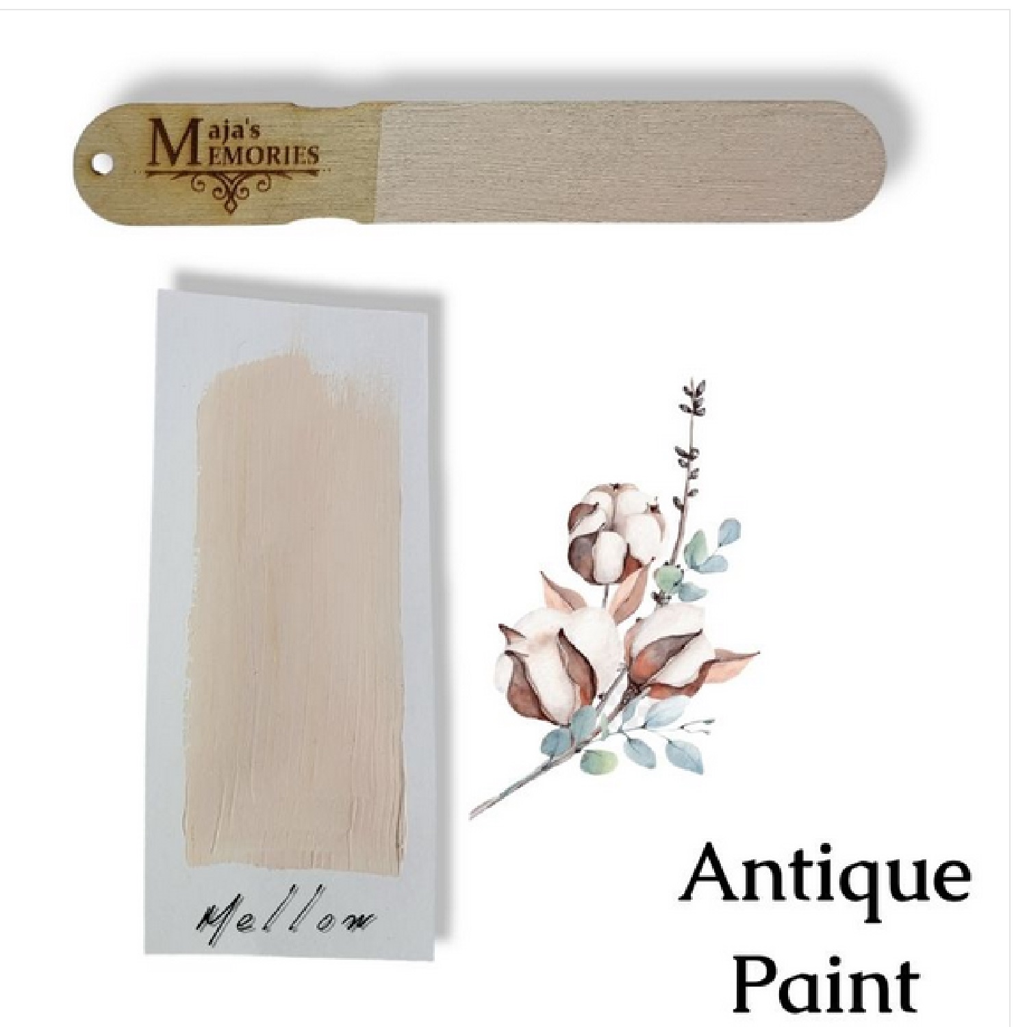 Χρώμα-εφέ πατίνας Antique Paint Maja’s Memories, 150ml, Mellow - 13197