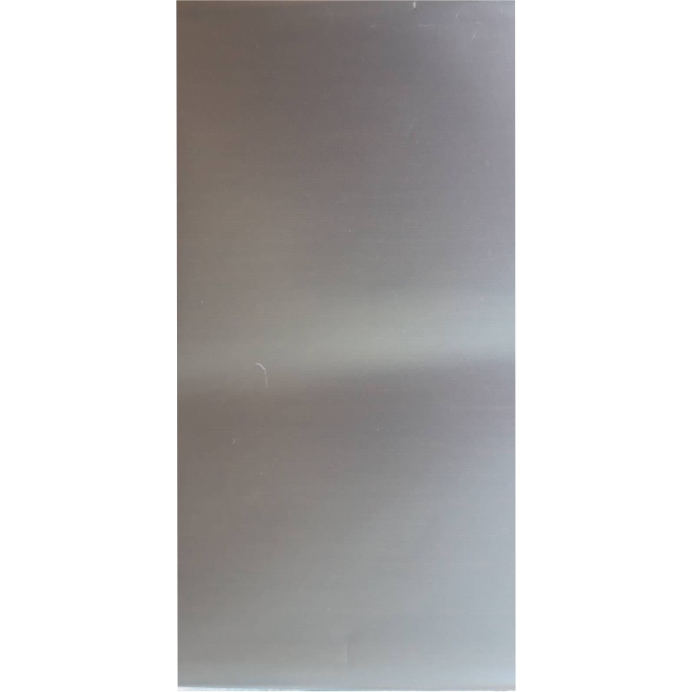 Metal Effect Deco Foil 10cm X 1,5m Grey - 786