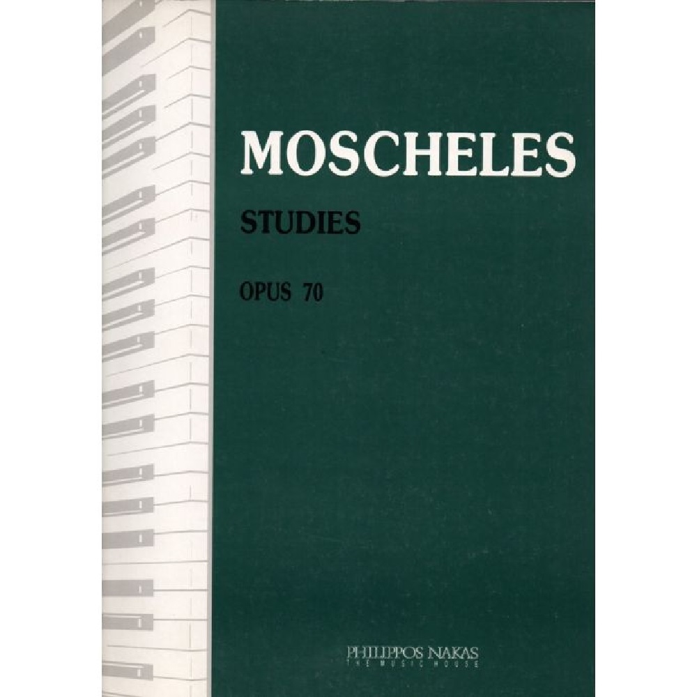 Moscheles Studies Op.70 Βιβλίο Πιάνου