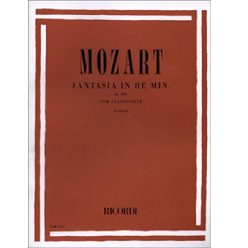 W.A.Mozart - Fantasia in Re min. (K. 397) per pianoforte - 10214