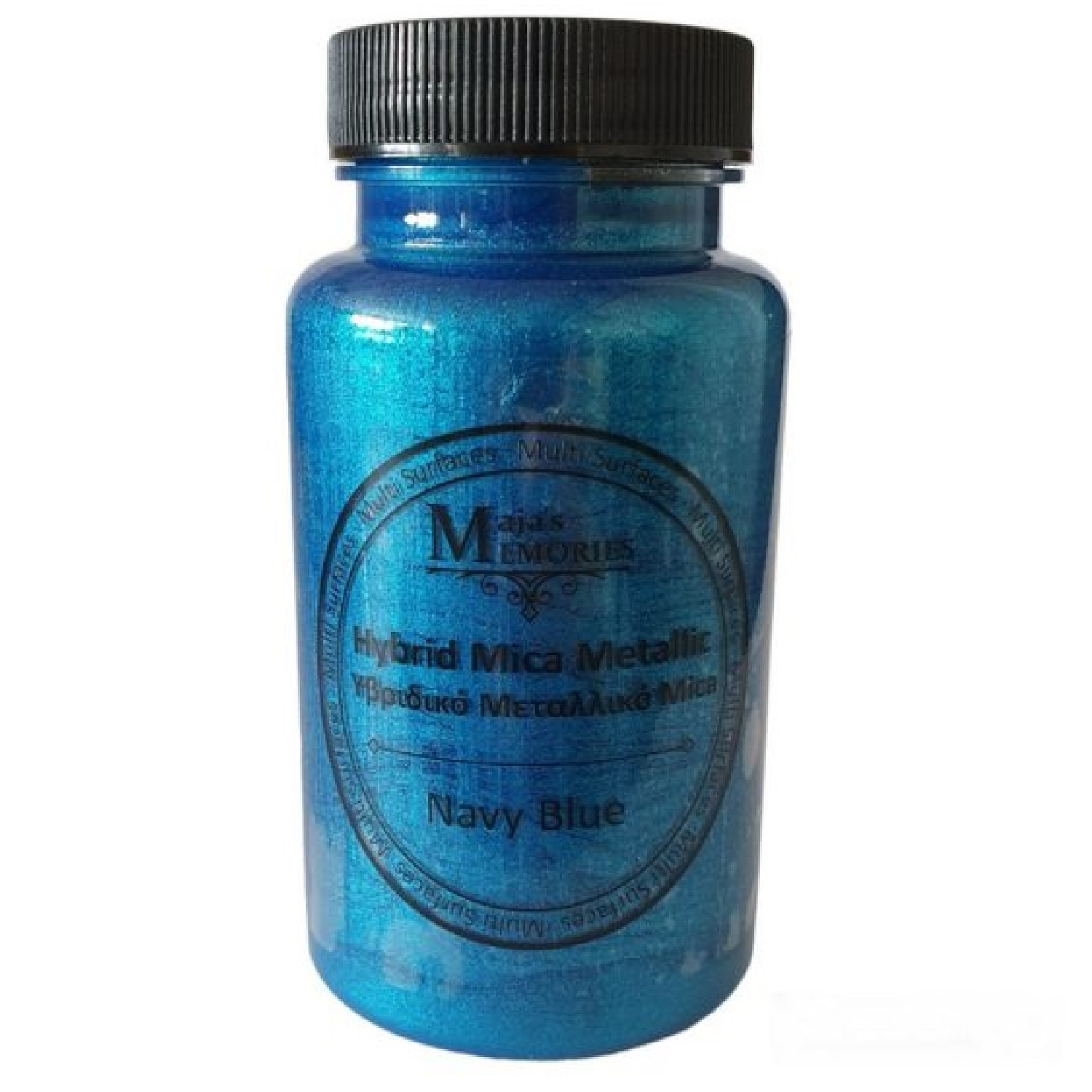 Υβριδικό Μεταλλικό Mica 120ml, Navy Blue - 10840