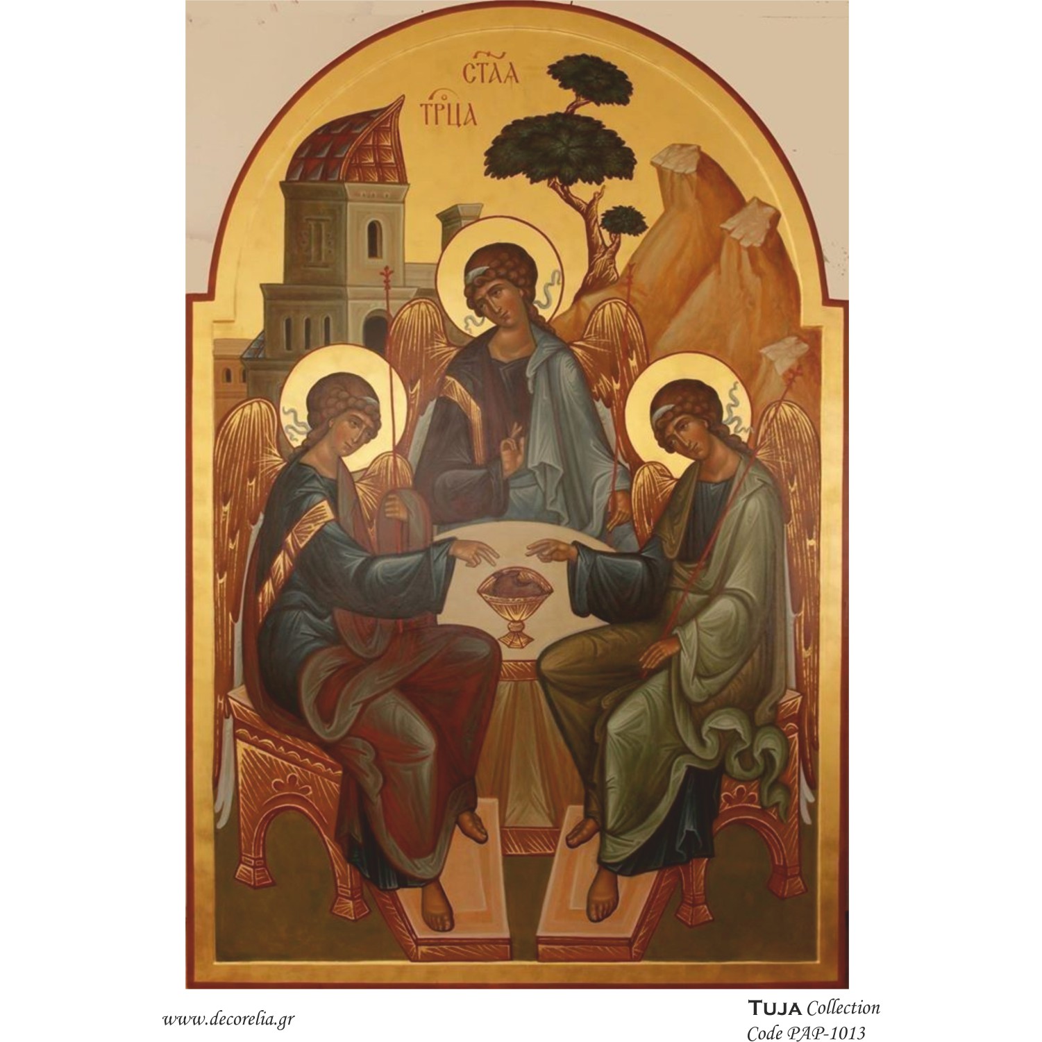 Χαρτί 80gr για Decoupage Αγία Τριάδα - 1349