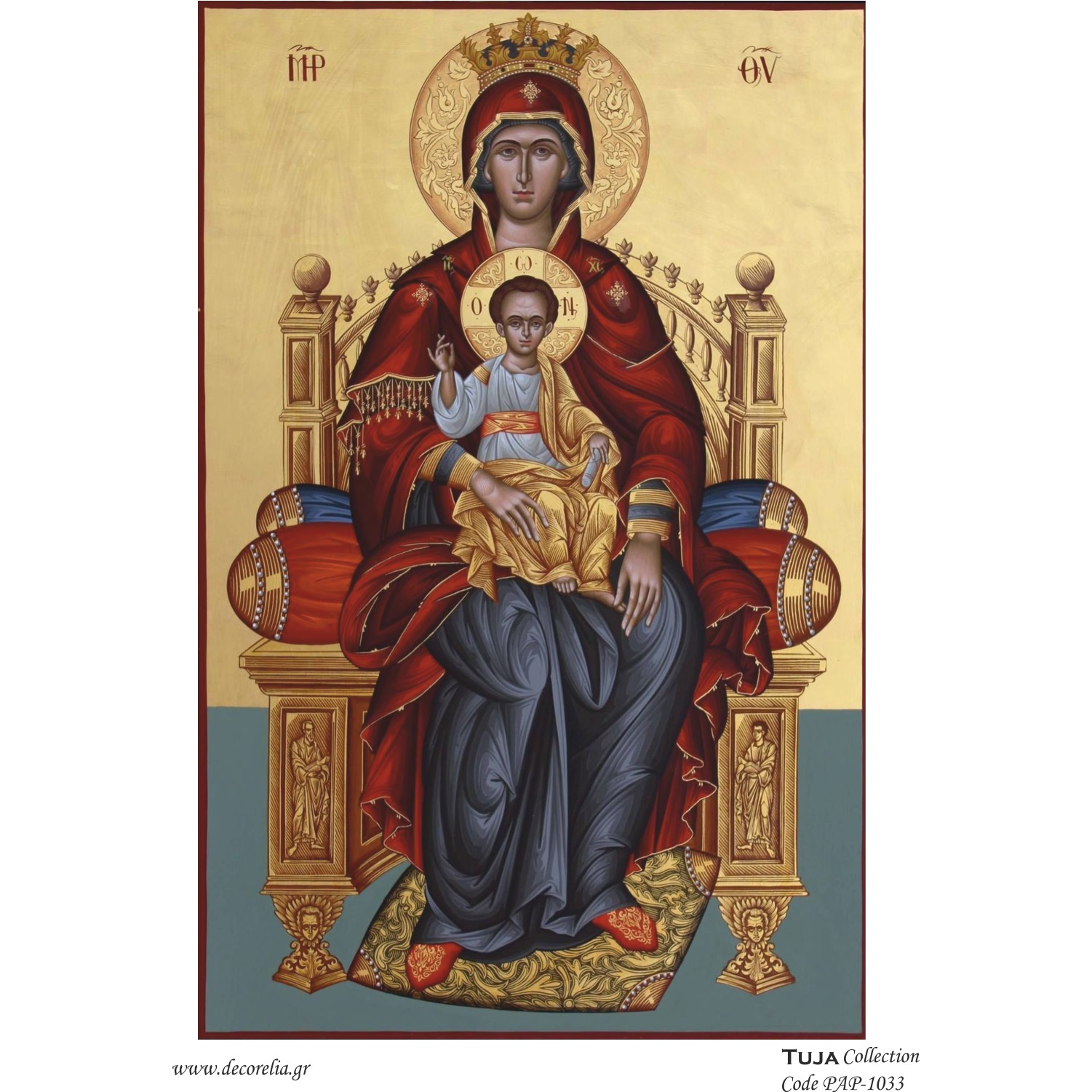 Χαρτί 80gr για Decoupage Παναγία - 1267
