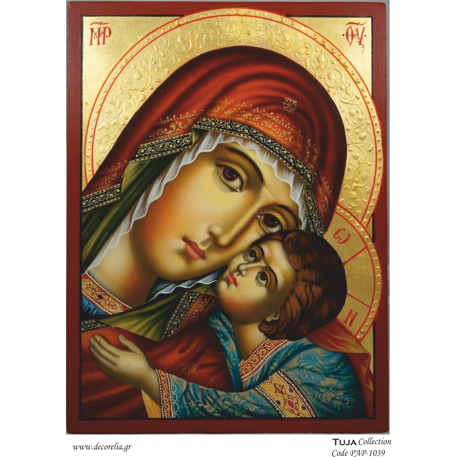 Χαρτί 80gr για Decoupage Παναγία - 2041