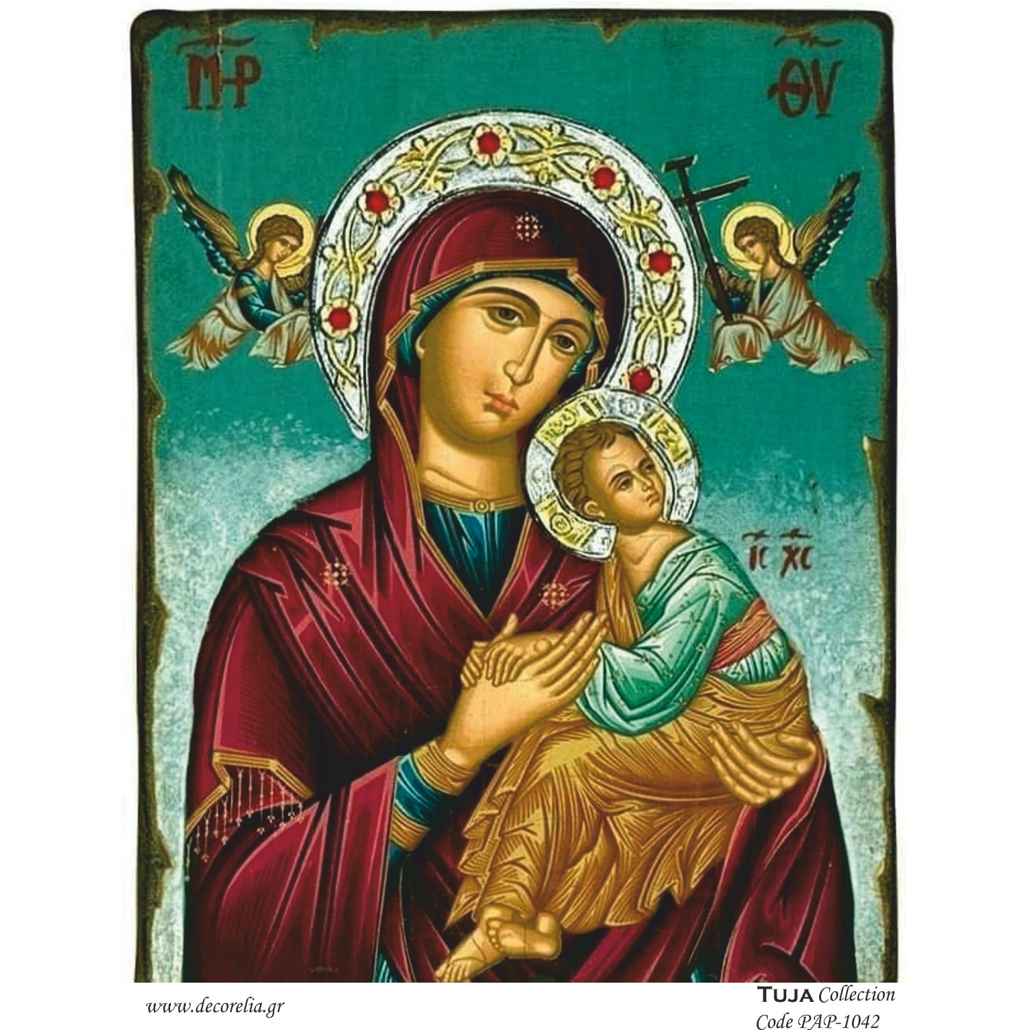 Χαρτί 80gr για Decoupage A4 Παναγία - 2097