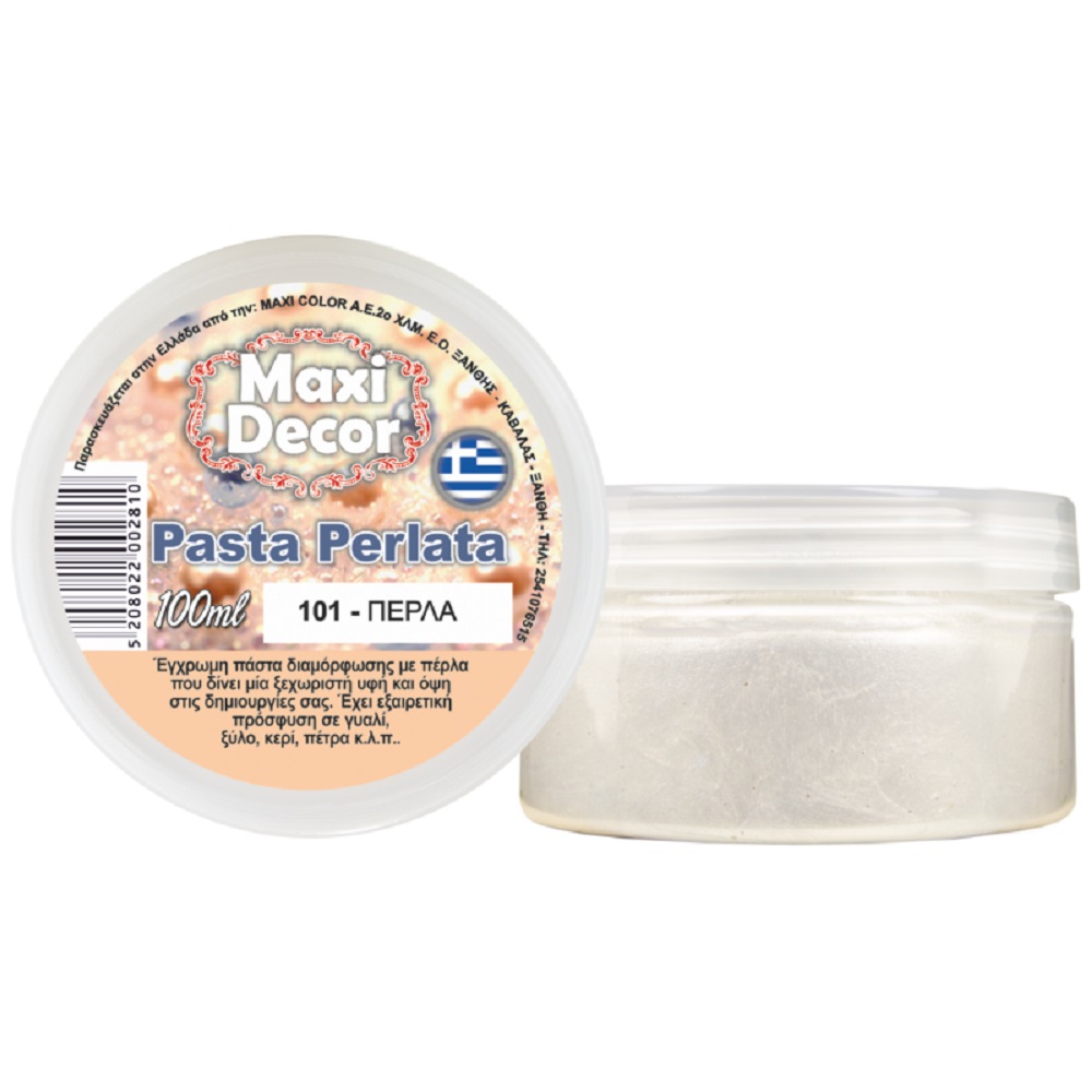 Pasta perlata 100ml (πέρλα) MAXI DECOR PP-101 - 12273