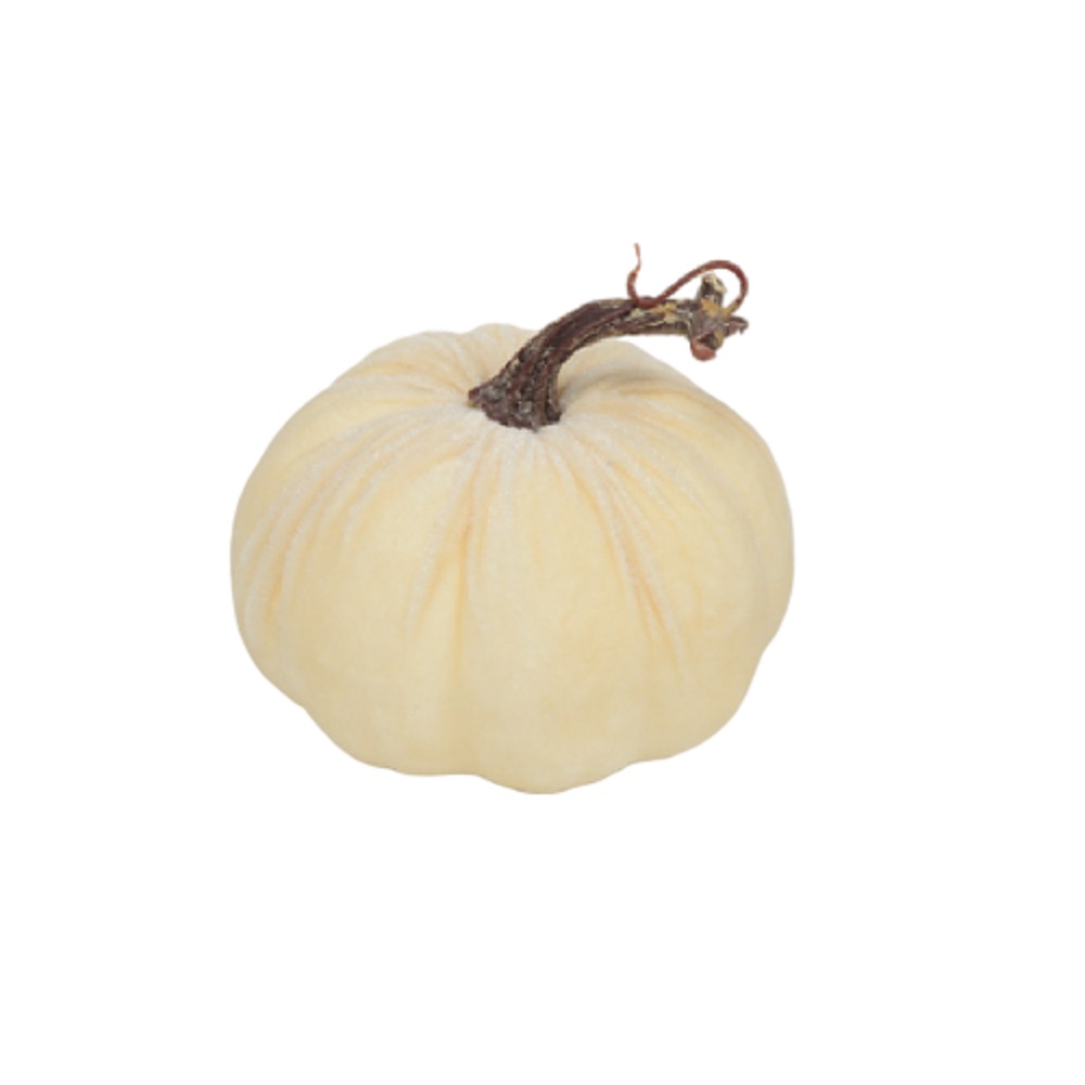 Velvet pumpkin medium 12cm - 4574