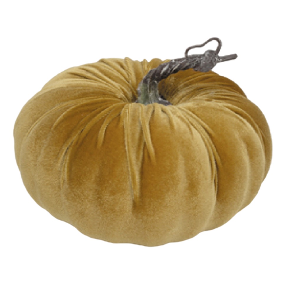 Velvet pumpkin large 18cm