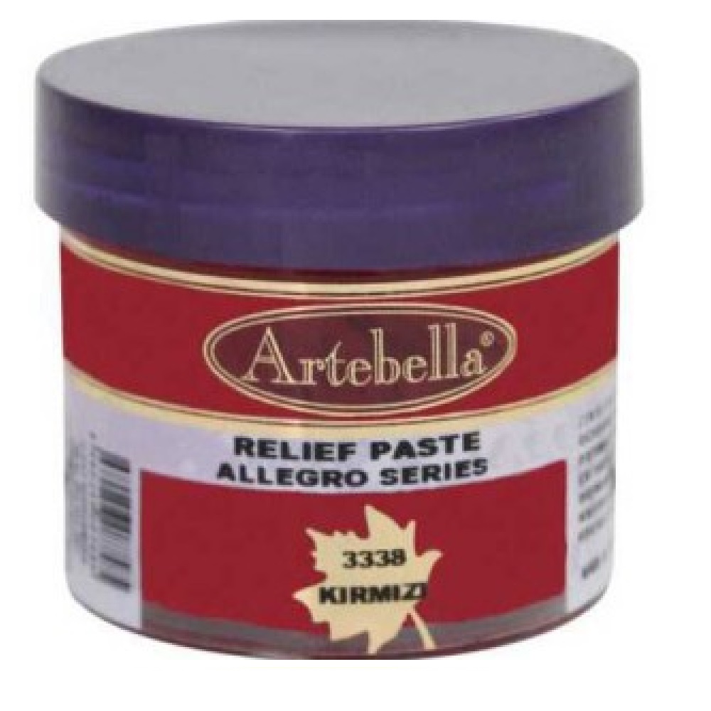 Artebella Allegro Πάστα Relief - 3338 Red - 50ml - 11142