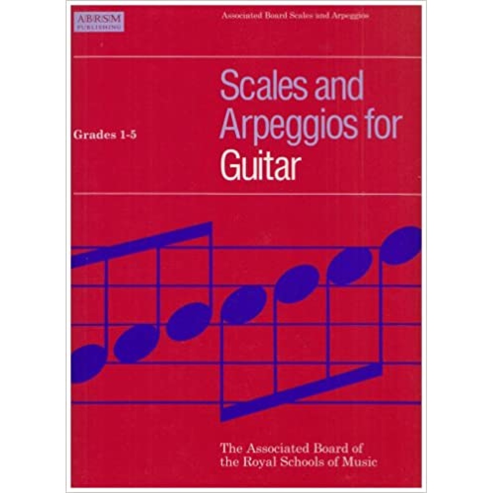 Abrsm Guitar Scales - Arpeggios, Grades 1-5 - 10379