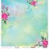 Scrapbooking Paper Double-Sided 30.5x30.5cm Floral Embroidery, French Knot - 0