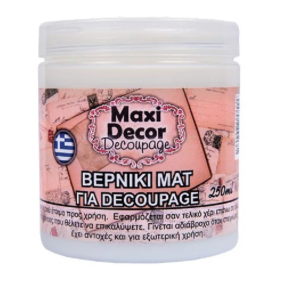 Βερνίκι Ματ για Decoupage Maxi Decor - 9620