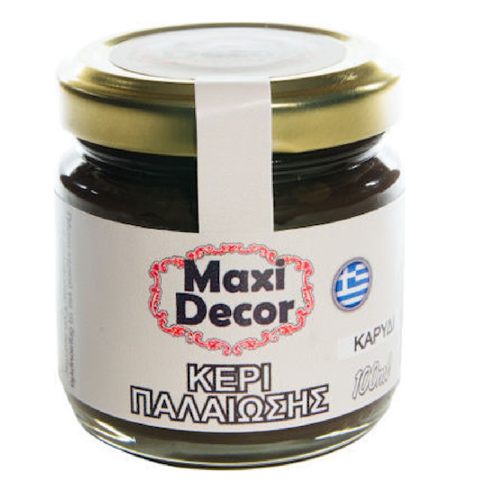 Κερί παλαίωσης καρυδί Maxi Decor 100ml - 7757