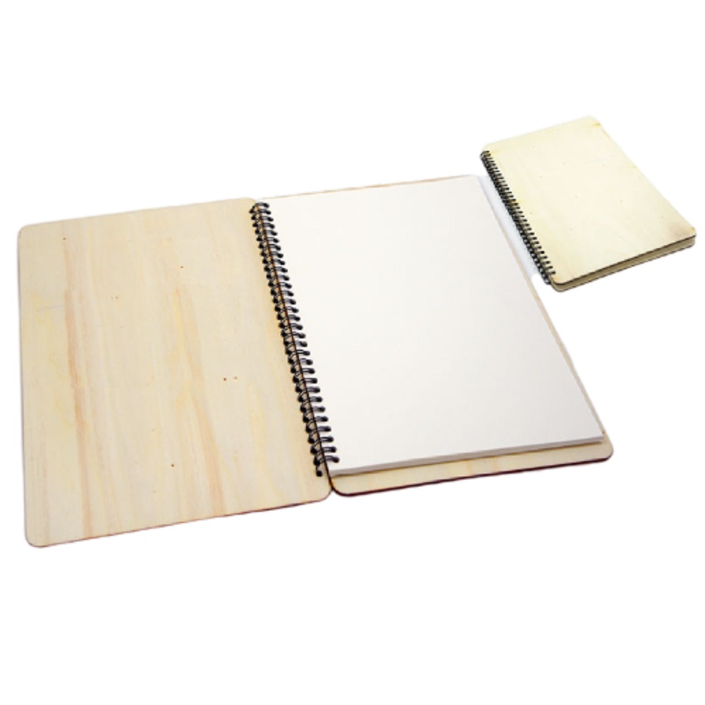 Wooden notebook large 29.3x19.6cm