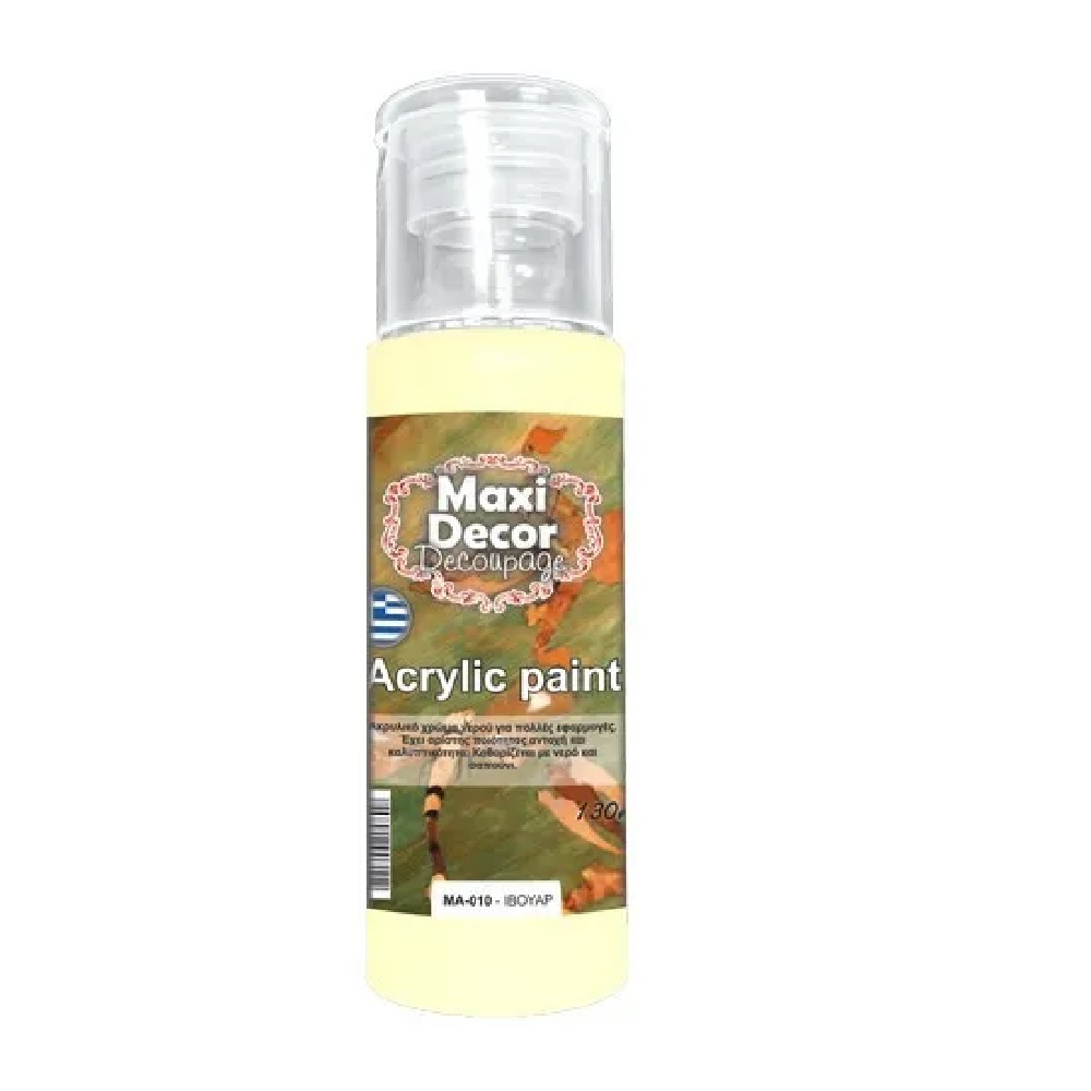 Ακρυλικό Χρώμα Maxi Decor Ιβουαρ ΜΑ010
