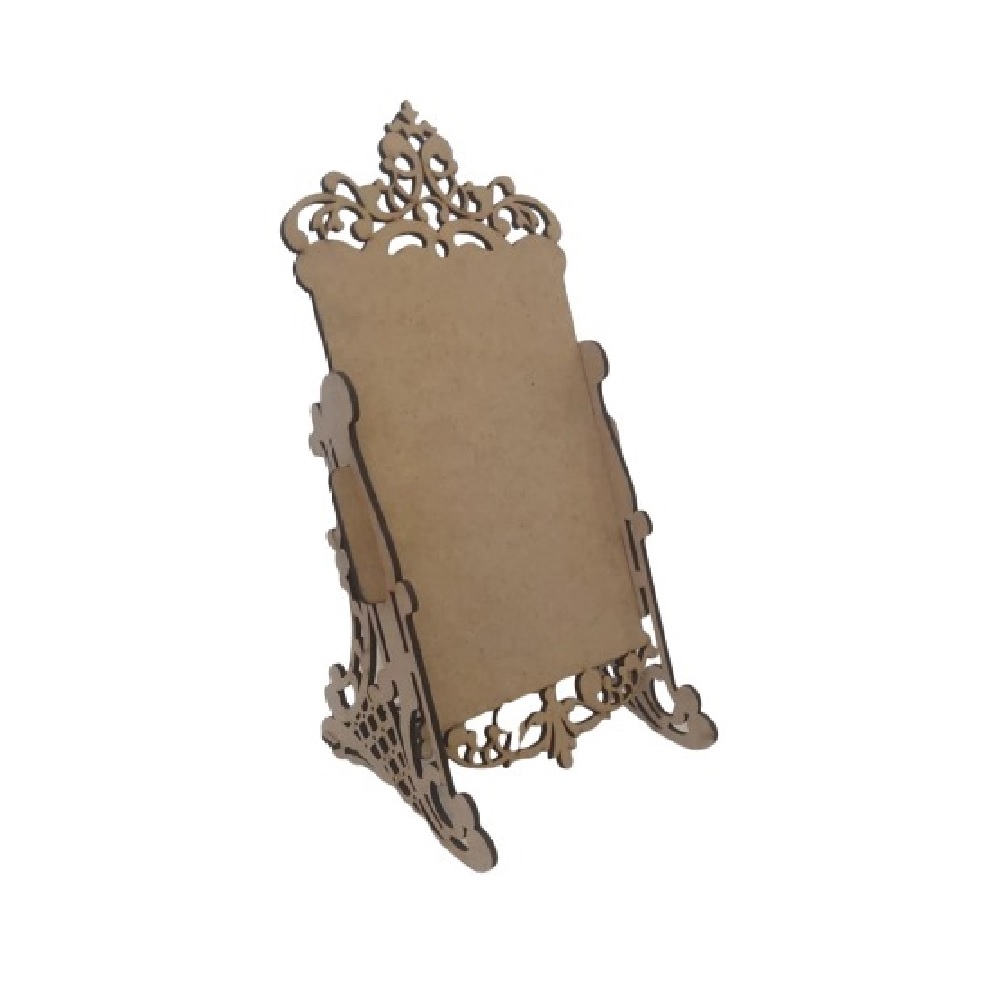 Επιτραπέζια ξύλινη μπαρόκ πλακέτα  - 18405