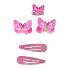 Great Pretenders Hair Clip and Butterfly Rubber 3 colors - 1