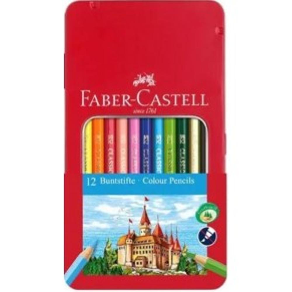 FABER CASTELL Wood Paints Package 12 Pieces 