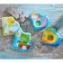 Haba bath booklet with rattle sound Frog on the beach - 3