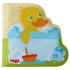 Haba bath booklet with rattle sound Duck in the bathroom - 0